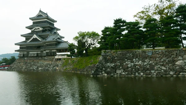 Castillo Matsumoto Isla Nagano Honshu Japón — Foto de Stock