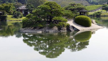 Korakuen Bahçeleri, Okayama Honshu Adası - Japonya