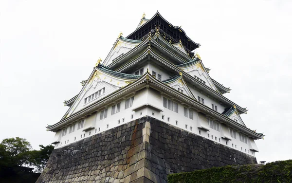 Castillo Osaka Isla Honshu Japón — Foto de Stock