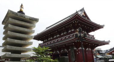 Senso-ji Tapınağı, Tokyo, Honshu Adası - Japonya
