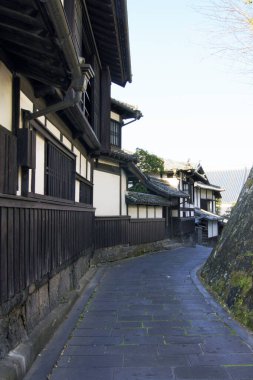 Samuray Bölgesi, Usuki, Oita Bölgesi Kyushu Adası - Japonya