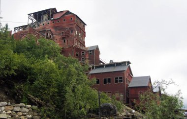 Kennicott, eski maden kasabası, Alaska - ABD