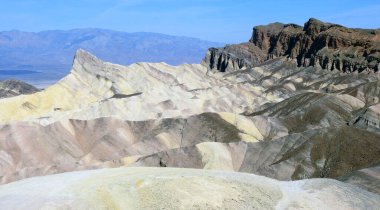 Zabrisquie Point, Ölüm Vadisi Nat. Park, California - ABD