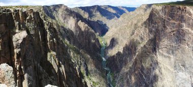 Boyalı Duvar, Kara Kanyon Silah, Colorado - ABD