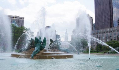 Swann Memorial Fountain, Philadelphia, Pennsylvania - ABD