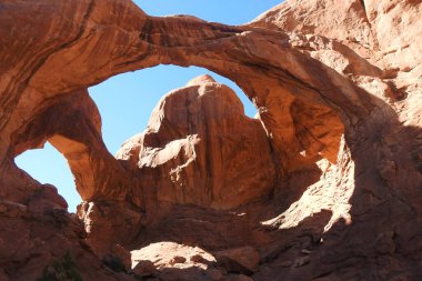 Double Arch, Arches Ulusal Parkı, Utah - ABD