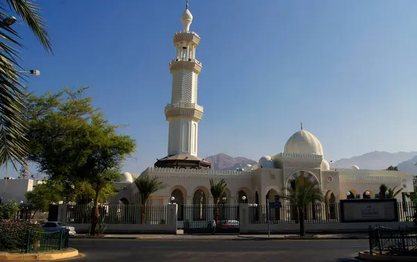 Mezquita Sharif Hussein Bin Ali Aqaba Jordania Fotos de stock