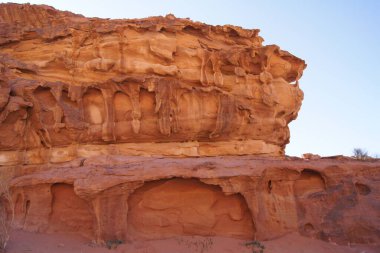 Wadi Rum çöl manzara - Jordan