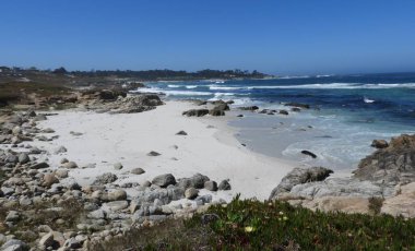 Monterey Yarımadası Plajı, Kaliforniya - ABD