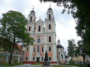 St. Catherines Kilisesi Vilnius - Litvanya