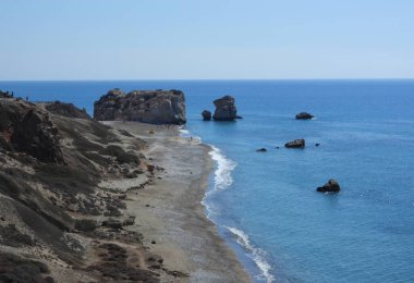 Deniz feneri manzarası, Paphos - Kıbrıs
