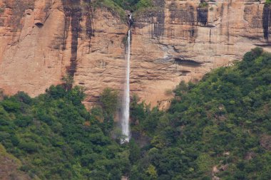 Şeytanın Espinazo 'sunda şelale, N40, Durango - Meksika