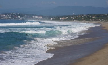 Zicatela Sahili, Puerto Escondido, Oaxaca - Meksika