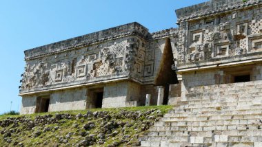 Governors Palace, Mayan Culture, Uxmal Yucatan - Mexico clipart