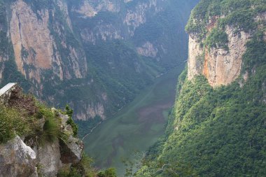 View of the Sumidero Canyon, Tuxtla, Chiapas - Mexico clipart