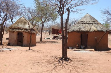 Himba kabileleri, Kamanjab Kunene Bölgesi - Namibya