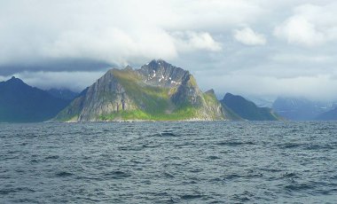 Panoramic view of Senja Island, Troms Province - Norway clipart