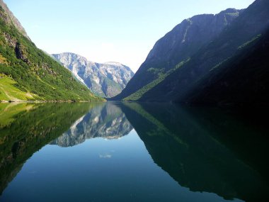 Naerofjorden fiyortu, Vestland Bölgesi - Norveç