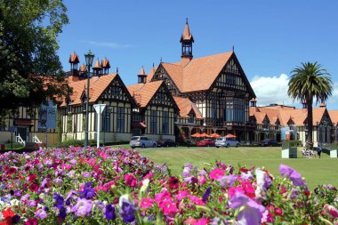 Rotorua Müzesi, Kuzey Adası - Yeni Zelanda