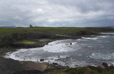 Classiebawn Şatosu, Cliffoney, İrlanda 'daki Sligo Mullaghmore Yarımadası