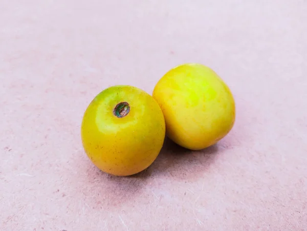 Äpple Ber Bär Indiska Jujube Bär Jujuba Frukt Mat Indiska — Stockfoto