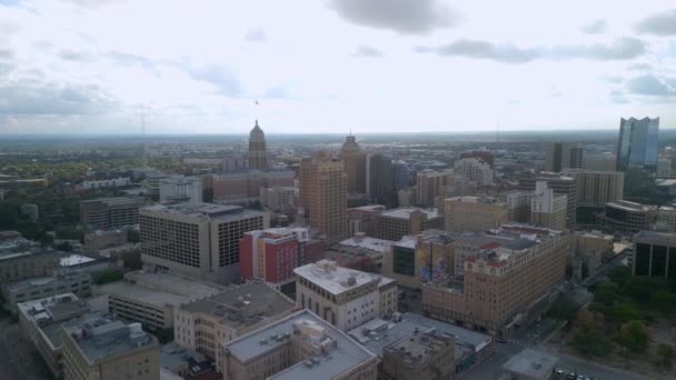 Città San Antonio Texas Dall Alto Vista Aerea — Video Stock