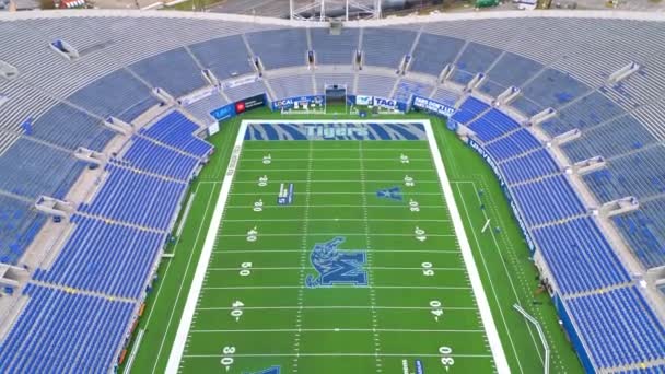 孟菲斯Simmons Bank Liberty Stadium Memphis 老虎足球队所在地 Memphis Tennessee 2022年11月7日 — 图库视频影像