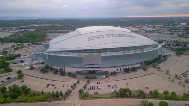 Стадион Городе Арлингтон Дом Далласских Ковбоев Даллас Техас Ноября 2022 — стоковое видео