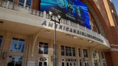 American Airlines Arena - Dallas Mavericks ve Dallas Stars 'ın Evi- DOS, TEXAS - 30 Ekim 2022