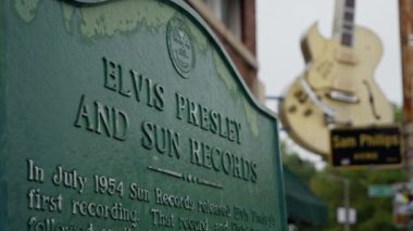 Elvis Presley ve Sun Records Kayıt Stüdyosu - MEMPhis, TENNESSEE - Kasım 07, 2022