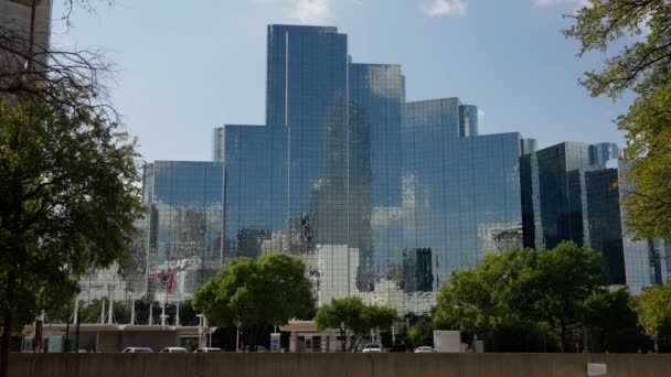 Hyatt Regency Hotel Dallas Dallas Texas October 2022 — Stok Video
