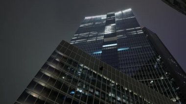 Houston şehir merkezindeki Teksas Kulesi - HOUSTON, TEXAS - Kasım 02, 2022