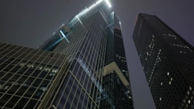 Houston şehir merkezindeki Teksas Kulesi - HOUSTON, TEXAS - Kasım 02, 2022