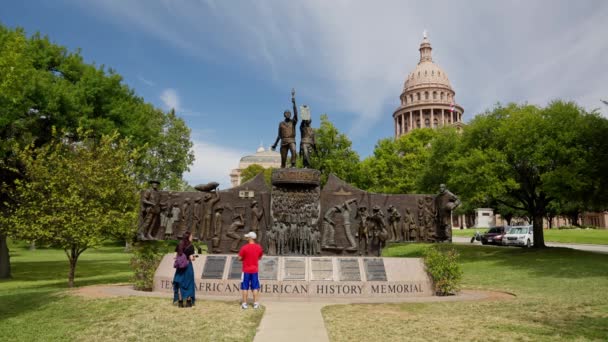 Capitolio Estatal Texas Austin Austin Texas Octubre 2022 — Vídeos de Stock
