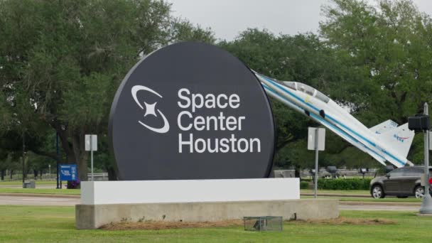 Uzay Merkezi Houston Houston Texas Kasım 2022 — Stok video