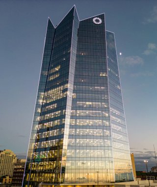 San Antonio şehrindeki Frost Bank Tower - SAN ANTONIO, TEXAS - 3 Kasım 2022