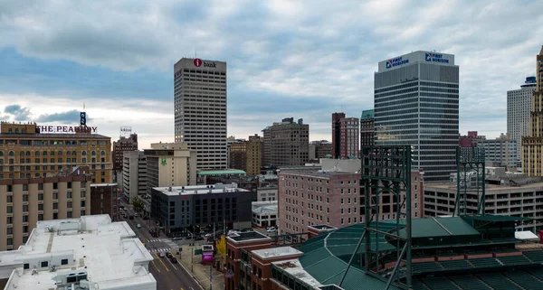 Panoramatický Výhled Město Memphis Tennessee Memphis Tennessee Listopadu 2022 — Stock fotografie