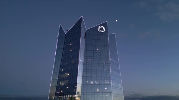 位于德克萨斯州圣安东尼奥市的弗罗斯特银行大楼 位于圣安东尼奥市 圣安托诺市 2022年11月3日 — 图库视频影像