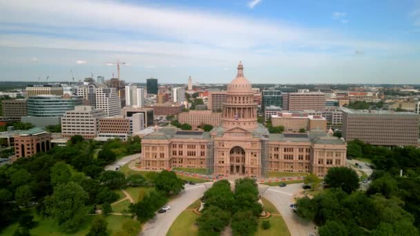 Capitólio Texas Austin Cima Austin Texas Novembro 2022 — Vídeo de Stock