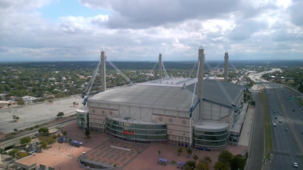 Estádio Alamodome San Antonio Texas Cima San Antonio Texas Novembro — Vídeo de Stock
