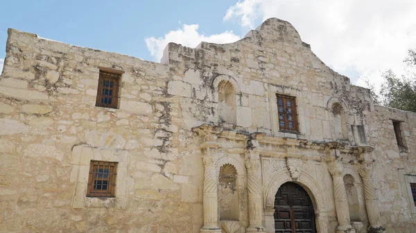 Alamo San Antonio Jest Najbardziej Znanym Zabytkiem Mieście Zdjęcia Wakacji — Zdjęcie stockowe