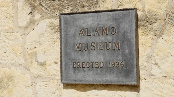 Muzeum Alamo San Antonio Teksas Fotografie — Zdjęcie stockowe