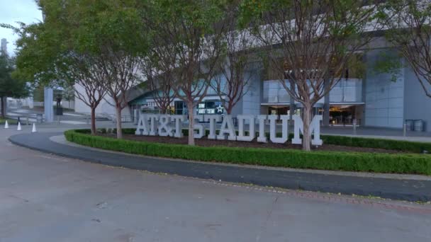 アーリントンのTスタジアム ダラスカウボーイズの本拠地 Dallas Texas 2022年10月28日 — ストック動画