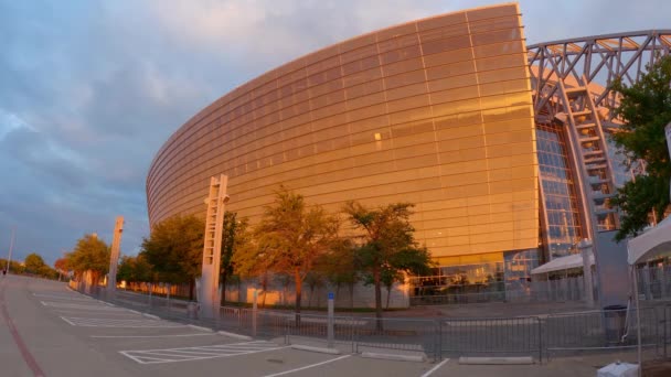 Arlington Daki Stadyumu Dallas Cowboys Evi Dallas Texas Ekim 2022 — Stok video