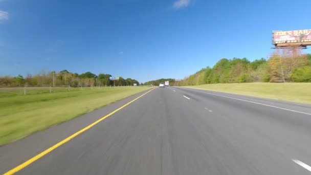 Conducir Por Autopista Los Estados Unidos Pov Driving Dallas Texas — Vídeos de Stock