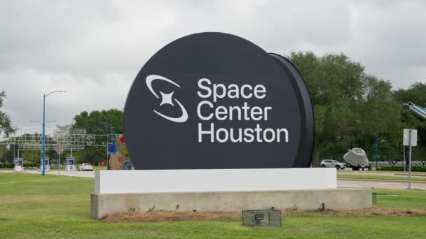 Raumfahrtzentrum Houston Houston Texas November 2022 — Stockvideo