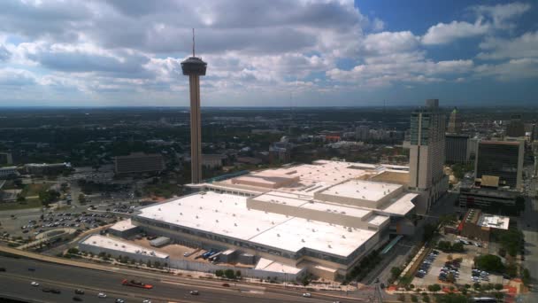 Henry Gonzalez Convention Center San Antonio Texas San Antonio Texas — Vídeo de stock