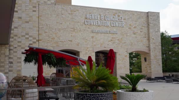 Centro Convenciones Henry González San Antonio San Antonio Texas Noviembre — Vídeo de stock