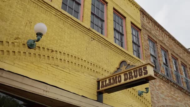 San Antonio Daki Alamo Uyuşturucuları San Antonio Texas Kasım 2022 — Stok video