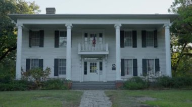 Dallas Teksas 'taki Old City Park' ın eski binaları - Dwight, TEXAS - 30 Ekim 2022